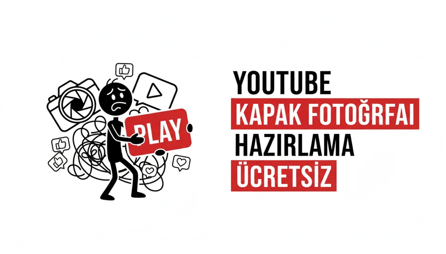 Youtube Kapak Fotoğrafı Hazırlama - Ücretsiz için görsel