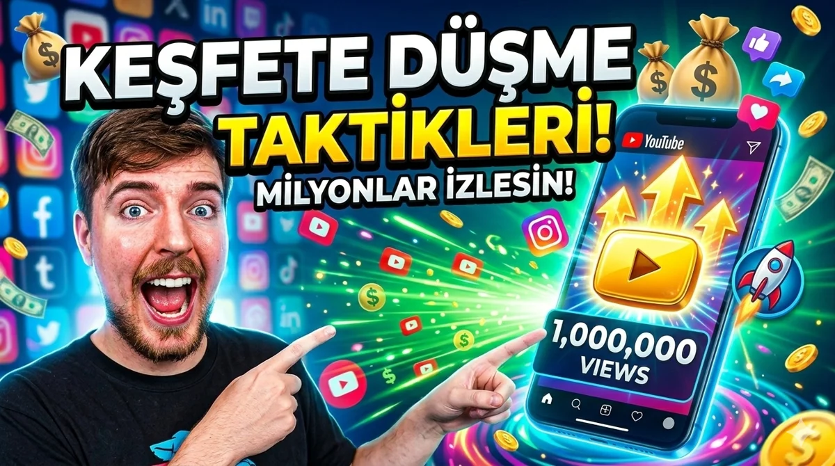 YouTube Keşfete Düşme Taktikleri: Yeni Yöntem için görsel
