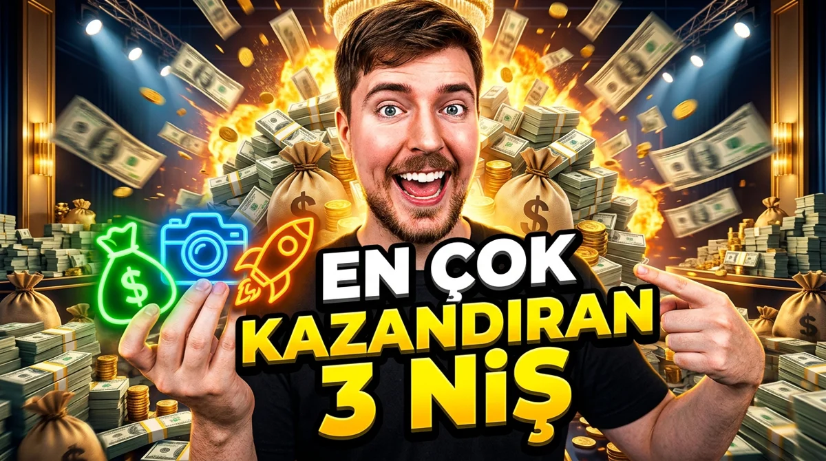 YouTube Para Kazandıran 3 Niş Fikri 2026 [Güncel] için görsel