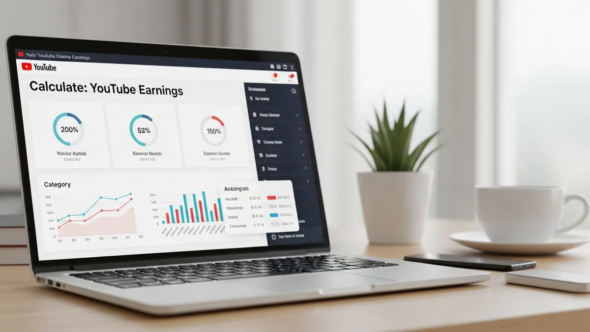 Youtube Para Kazanma Hesaplama Sitesi  için görsel