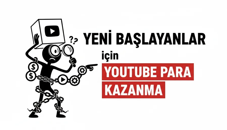 Youtube Para Kazanmayı Açma Yöntemi - Yeni Başlayanlar İçin için görsel