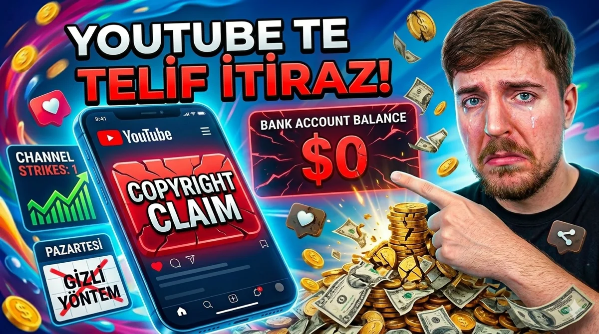 YouTube Telif İtiraz Nasıl Yapılır için görsel
